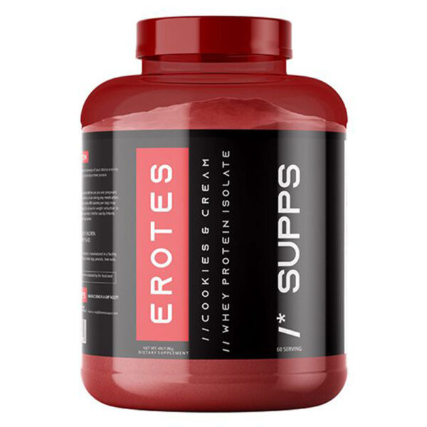 Supps erotes whey protein isolate