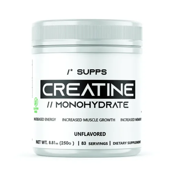 SUPPS Creatine Monohydrate – High-quality supplement for athletes and bodybuilders