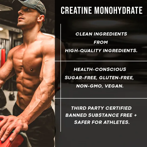 Creatine Monohydrate - 83 Servings - /* SUPPS® | The Premium Lifestyle ...